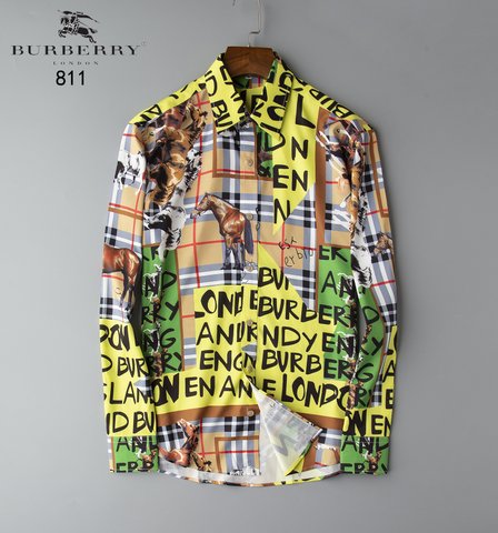 Burberry Men Shirts-1726